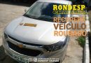 Rondesp recupera carro roubado na BR-242 próximo a Vila São Vicente Rondesp recupera carro roubado na BR-242 próximo a Vila São Vicente