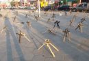 Ato pela paz espalha cruzes em centro da cidade e pede redução de violência em Feira de Santana Ato pela paz espalha cruzes em centro da cidade e pede redução de violência em Feira de Santana